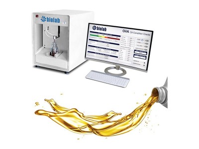 biolab Oracle 機(jī)油壽命和顆粒計數(shù)器，動力粘度和運動粘度水活度
